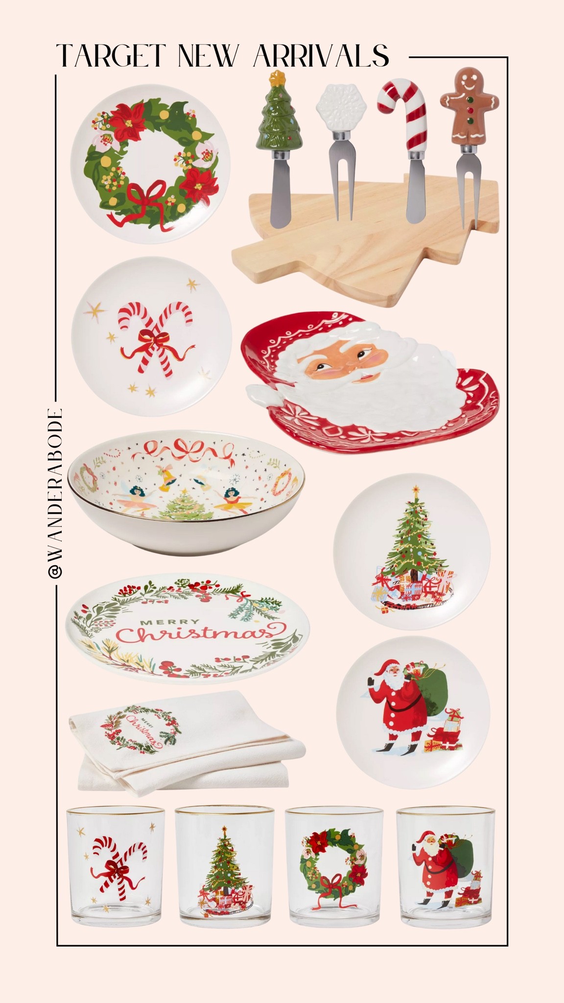 Christmas serve ware, Christmas plates, Santa plate, cookie plate, Christmas serving board, Christmas cheeseboard, Christmas kitchen, Target Christmas  

#LTKSeasonal #LTKHoliday #LTKhome