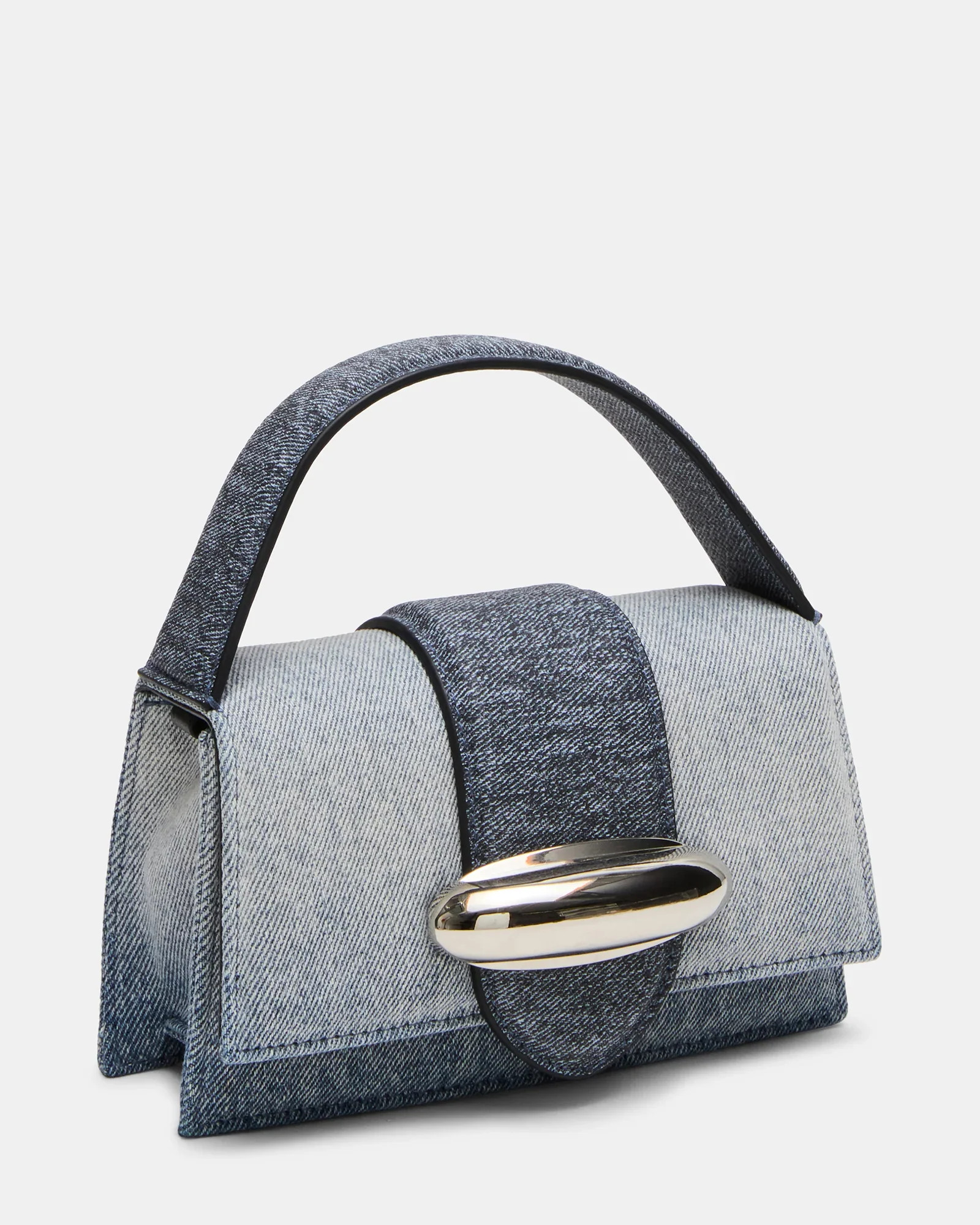 BMISHELL Denim Top-Handle Mini Bag | Women's Designer Handbags | Steve Madden (Canada)