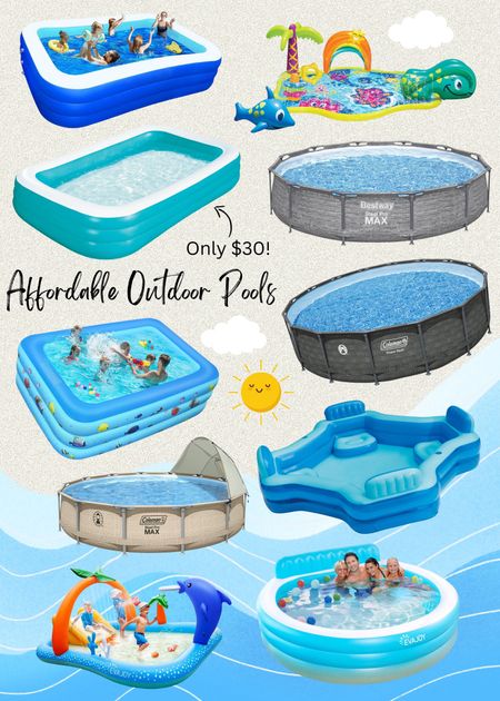 Rounded up outdoor pools at all price points! We had the $30 for 2 years and it was awesome!! Also linked a couple splash pads for kids!

#LTKSeasonal #LTKHome #LTKFamily