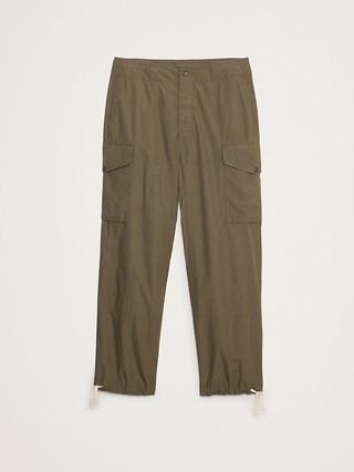 The White Lotus Relaxed Poplin Cargo Pants | Banana Republic (US)