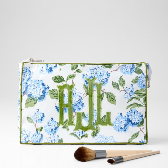 Clear Coated Applique Pouch | Mark and Graham