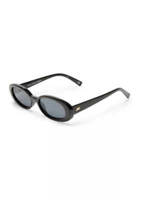 Le Specs Outta Love Sunglasses, Black | Belk