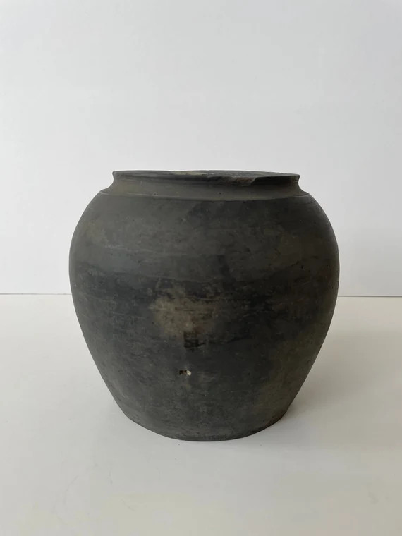 Small Vintage Clay Pot | Etsy (US)