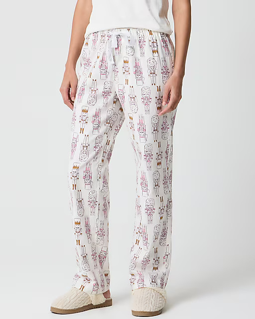 Petite flannel pajama pant | J.Crew Factory