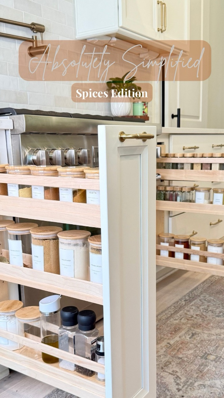 🧂🧑🏼‍🍳 A uniform look in a spice cabinet can make it easy for anyone cooking to find what they need. If you find yourself repurchasing spices you already have, this would be a great way to prevent that.

#LTKHome #LTKSeasonal #LTKFamily