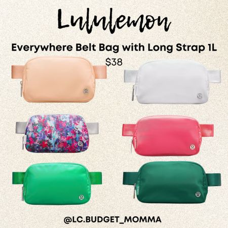 Everywhere Belt Bag with Long Strap 1L $38

#lululemon #crossbody #bag #purse 

#LTKStyleTip #LTKItBag #LTKGiftGuide