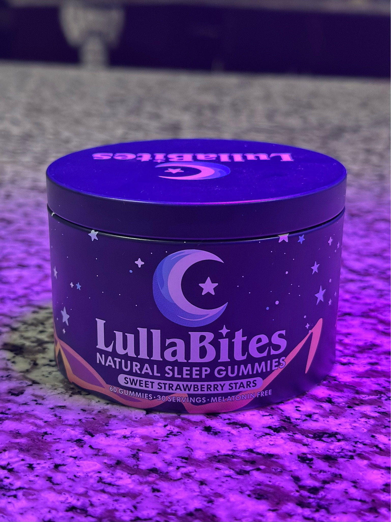 I will never be pro melatonin… that’s why I choose Lullabites with natural ingredients and no melatonin.  They are also packed with ingredients like L-theanine and magnesium glycinate which can aid in lowering cortisol levels. 