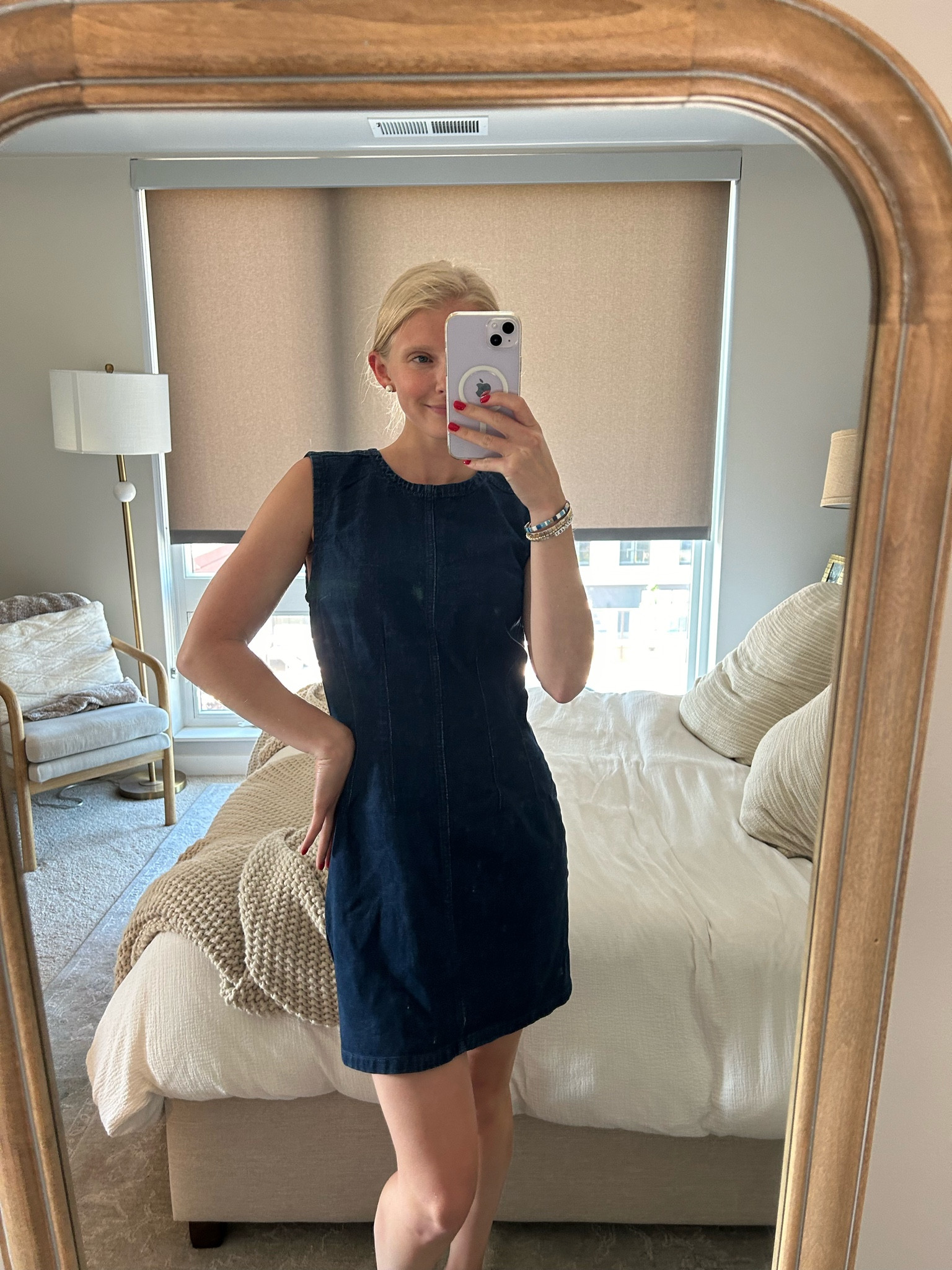 The perfect denim dress. Wearing a small  

#LTKSeasonal #LTKStyleTip #LTKSummerSales