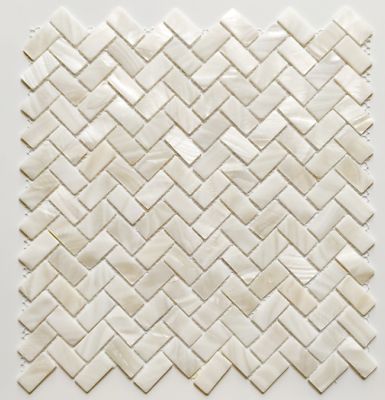 Handmade Mother of Pearl Herringbone Mosaic Tile For Bathroom Tile(10 Sheets) | eBay US