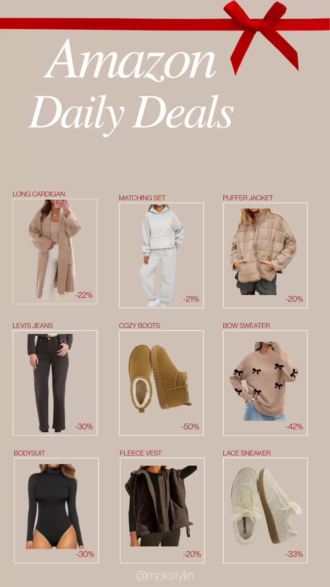 Amazon deals you don’t wan to miss! 

#LTKHoliday #LTKGiftGuide #LTKSaleAlert