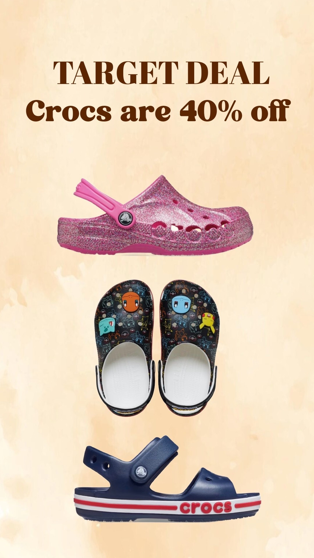 Crocs are 40% at Target today!! 

#LTKSaleAlert #LTKSwim #LTKmomlife