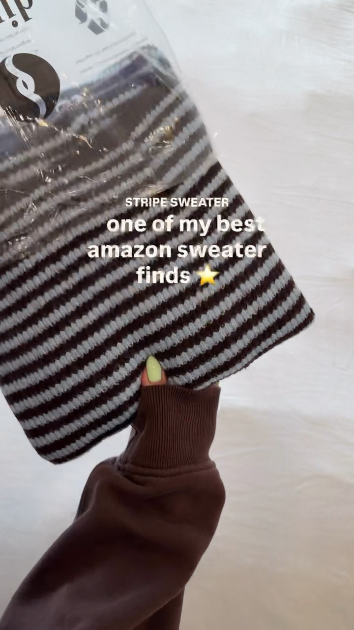 Must have striped sweater for Amazon!

#LTKgrwm #LTKootd #LTKOver40