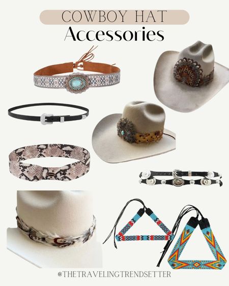 Cowboy hat accessories for your cowboy hat - felt hat  - Amazon finds 

#LTKSeasonal #LTKsalealert #LTKbaby