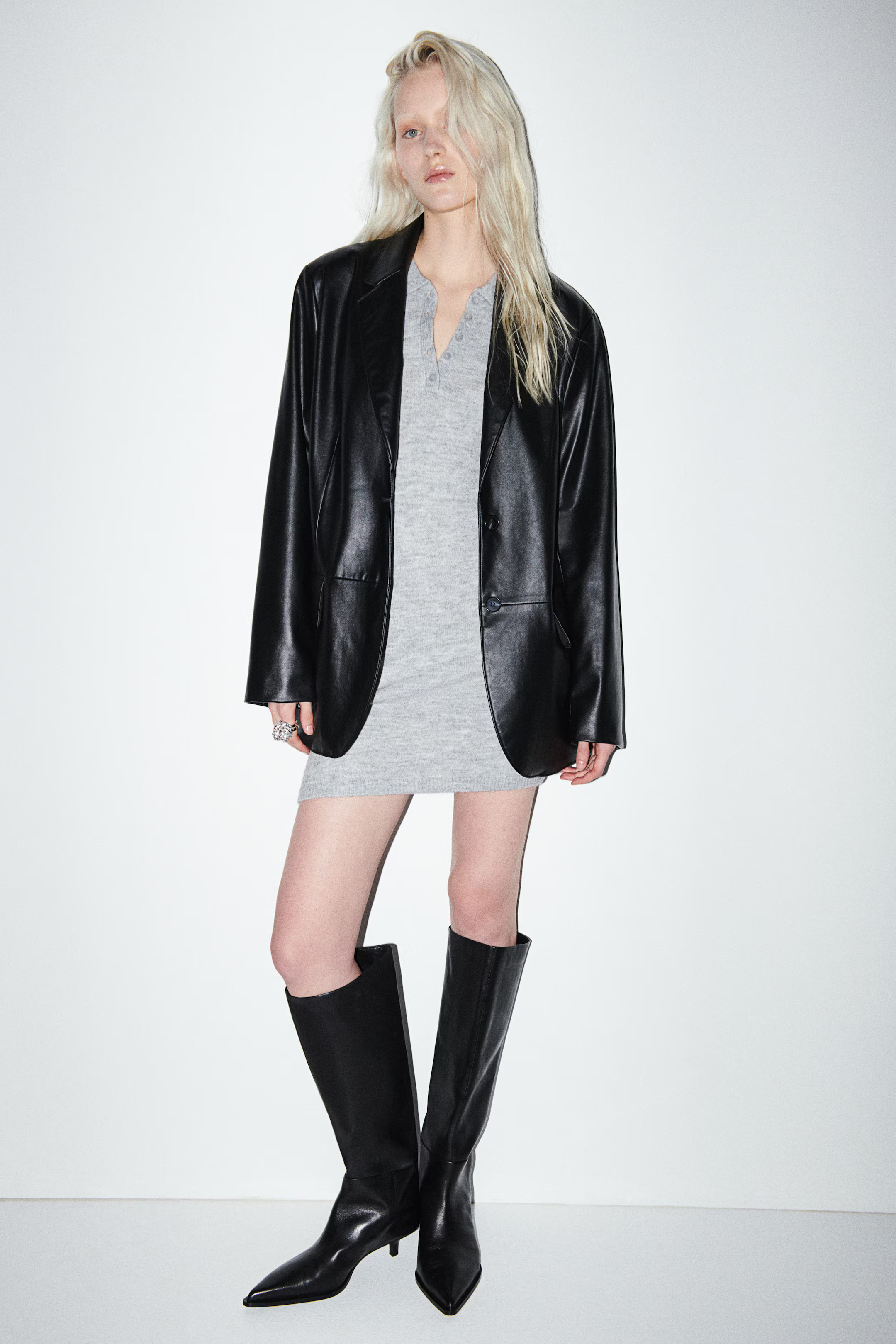 Fine-knit polo dress | H&M (DE, AT, CH, NL, FI)