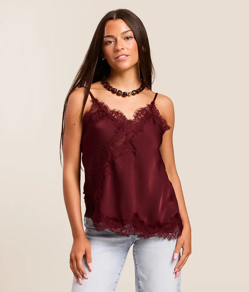 Satin Tank Top | Buckle