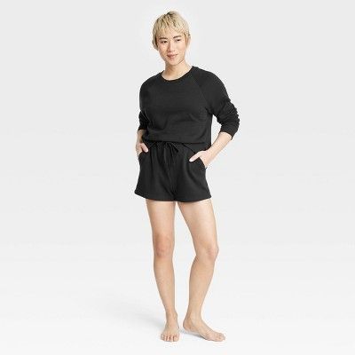 Women's Fleece Lounge Shorts - Colsie™ | Target