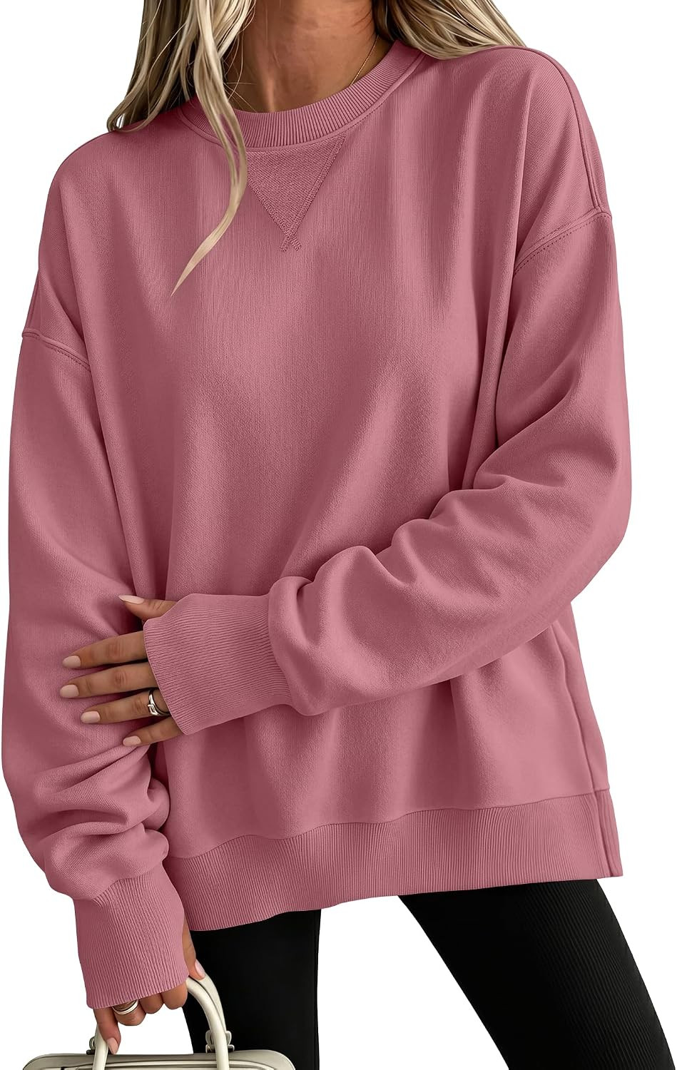 ANRABESS Sweatshirt for Women Crewneck Fleece 2026 Fall Outfits | Amazon (US)