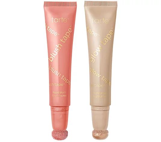 tarte Glow Tape and Blush Tape Set | QVC