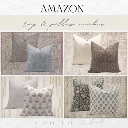 Amazon rug and pillow combos!

Amazon, Amazon home, home decor, seasonal decor, home favorites, Amazon favorites, home inspo, home improvement

#LTKHome #LTKStyleTip #LTKSeasonal