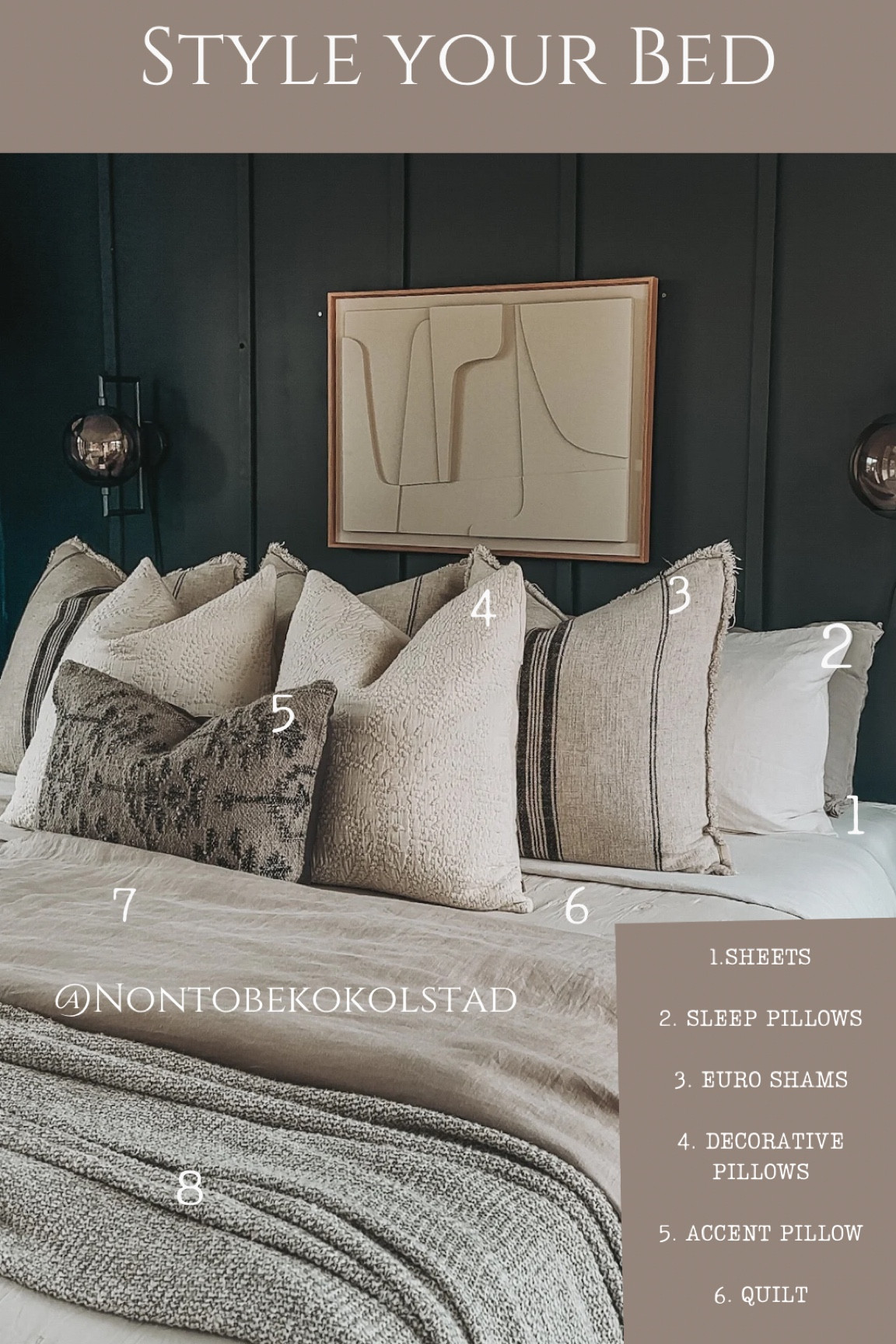 How to style and layer your bed like a pro! 

#LTKHome #LTKStyleTip #LTKFindsUnder100