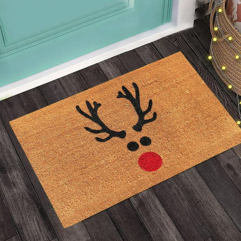 Christmas Doormat Personalized Front Door Decoration Christmas Decoration - Walmart.com | Walmart (US)