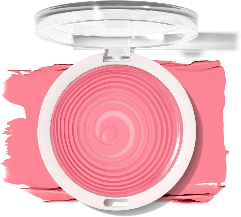 Morphe Huephoric Rush 3-in-1 Silk Cream Blush - Cream-to-Matte Buildable Blush for Cheeks - Prime... | Amazon (US)