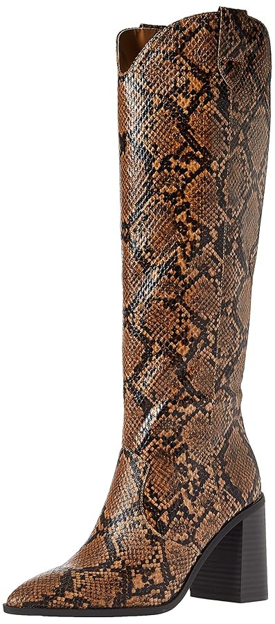 The Drop Women's Cassandra Knee-high Western Boot Overknee | Amazon (US)