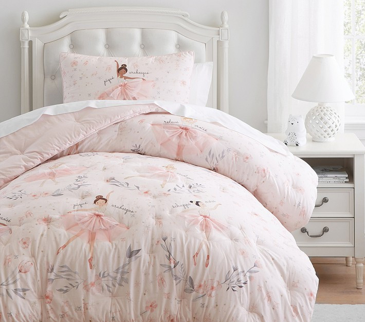 Ballerina Comforter & Shams | Pottery Barn Kids