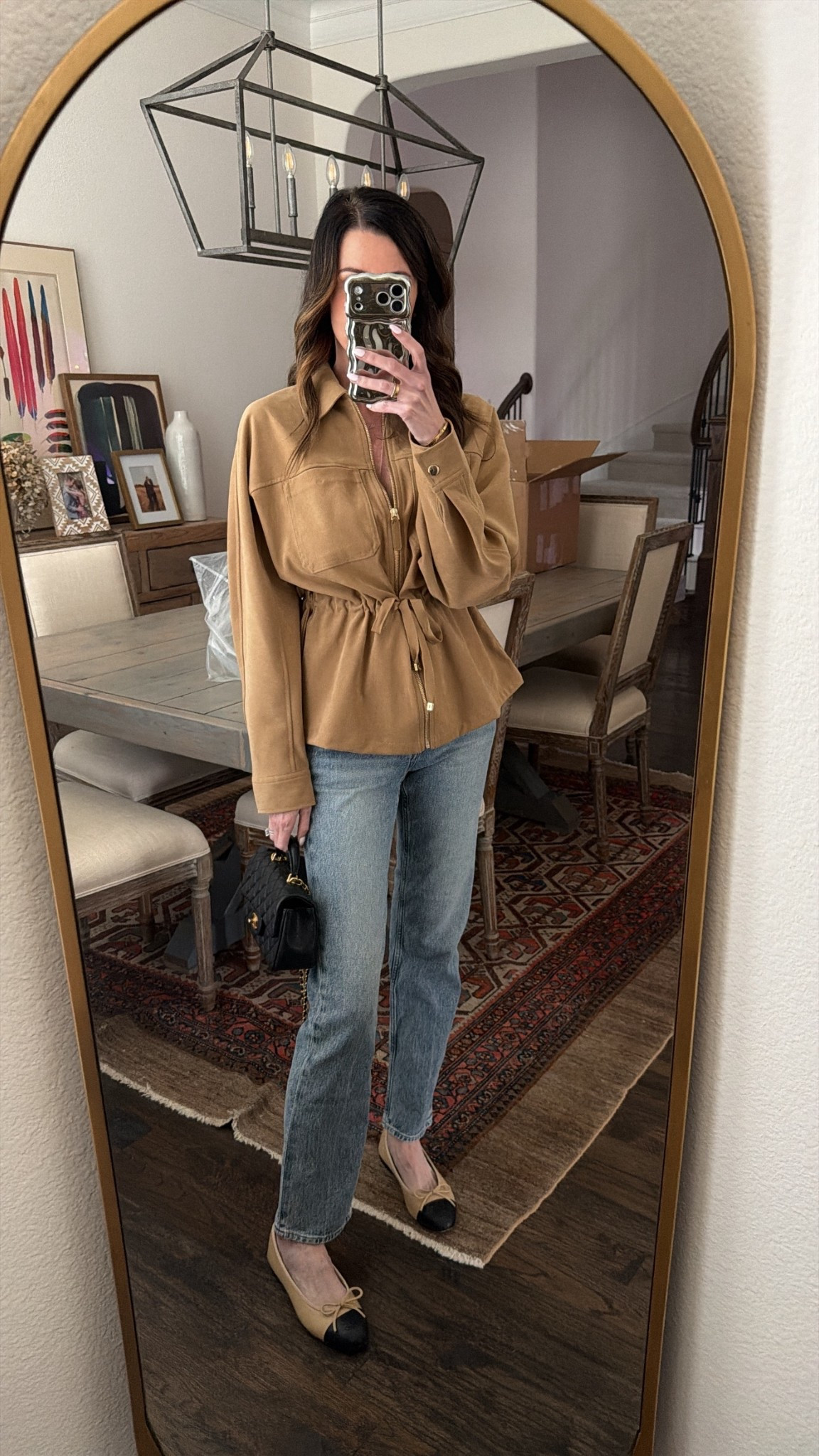 Date night  // jacket is old Zara /  favorite gap jeans! 

#LTKootd #LTKOver40