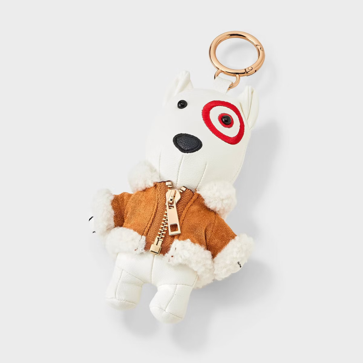 Cozy Bullseye Dog Bag Charm - Universal Thread™ Off-White | Target