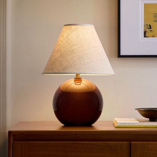 Perry Glass Table Lamp (15.5") | West Elm (US)