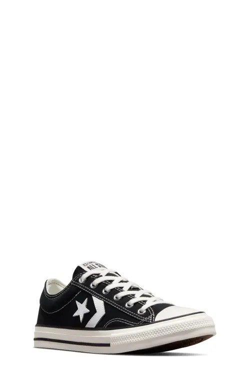 Converse All Star® Star Player 76 Easy-On Sneaker in Black/Vintage White/Egret at Nordstrom, Size 6 M | Nordstrom