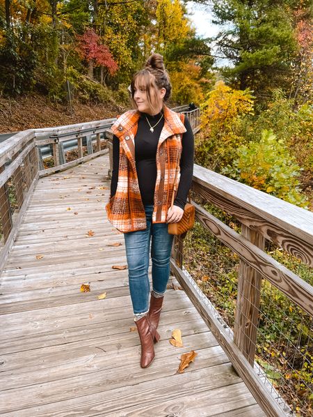RUN. This popular plaid vest from last is back in stock!! I wear this with almost all of my fall outfits!! Runs large. I sized down 2

Fall outfit, fall outfits, fall vest, plaid vest, fall outfit idea, fall fashion, fall outfit 2023, free people, skinny jeans, croc print boots,  croc print booties

#LTKxBacktoSchool 



#LTKshoecrush #LTKU #LTKSeasonal #LTKunder50 #LTKunder100 #LTKFind #LTKstyletip #LTKsalealert #LTKmidsize