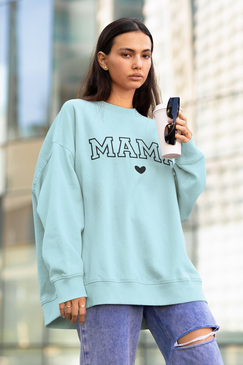 Mama Sweatshirt • Mom Sweatshirt • Mama Sweater • Mothers Day Gift • Mom Tee • Mom Life... | Etsy (US)