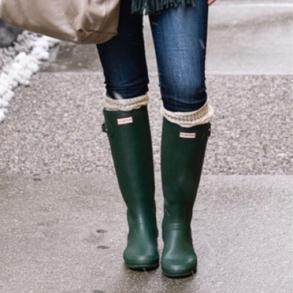 Hunter boots green | Poshmark