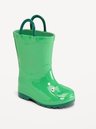 Tall Frog-Graphic Rain Boots for Toddler Boys | Old Navy (US)