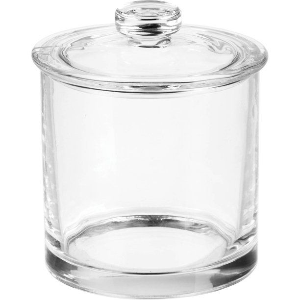 Better Homes & Gardens Glass Apothecary Vanity Jar, Small | Walmart (US)