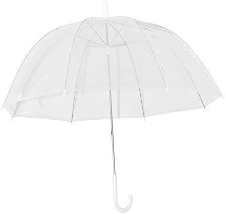 Home-X - Clear Bubble Umbrella, Durable Wind-Resistant Umbrella with Sturdy Bubble Design that Wo... | Amazon (US)