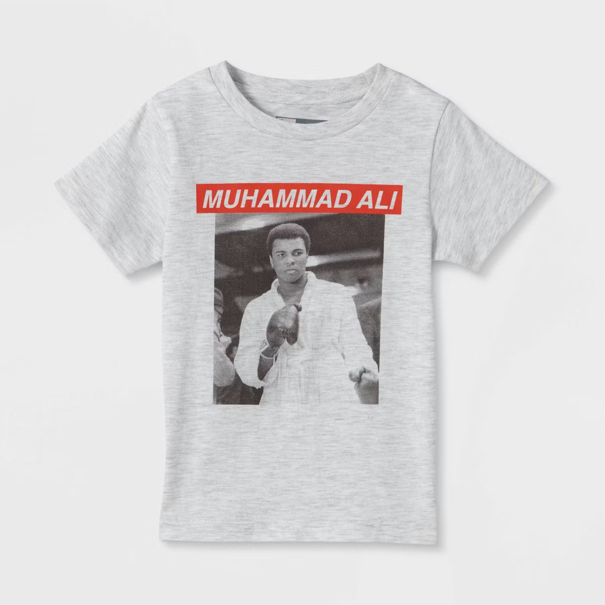 Toddler Boys' Muhammad Ali Short Sleeve T-Shirt - Oatmeal | Target