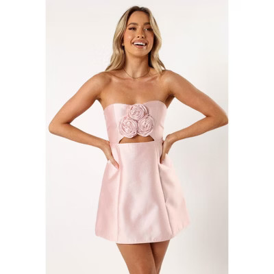 Petal and Pup Te Amo Strapless Mini Dress - Baby Pink L | Target