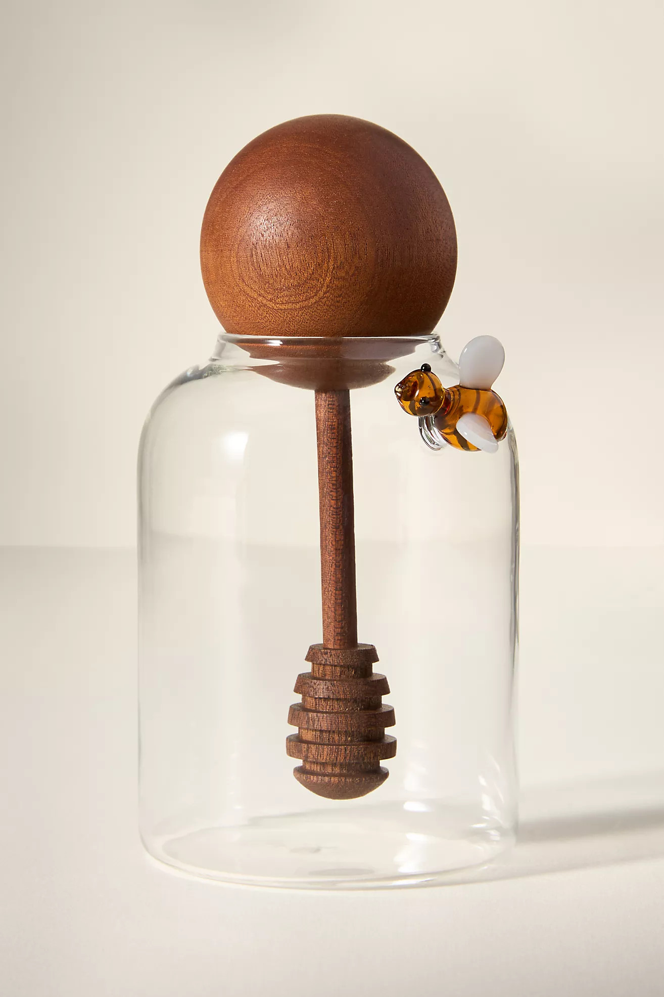 Catania Glass Honey Pot | Anthropologie (US)