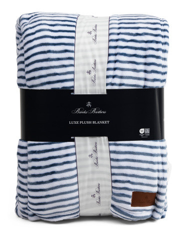 Striped Blanket, Polyester | TJ Maxx
