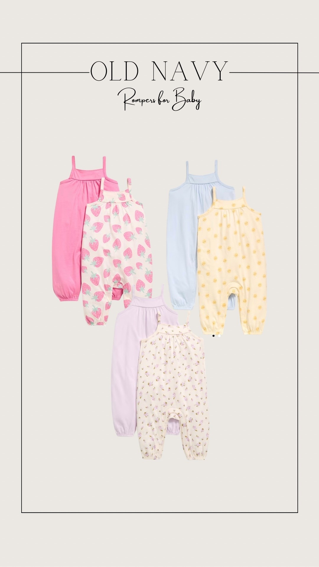 Love these rompers for crawling babies 🩷

#LTKBaby #LTKmomlife