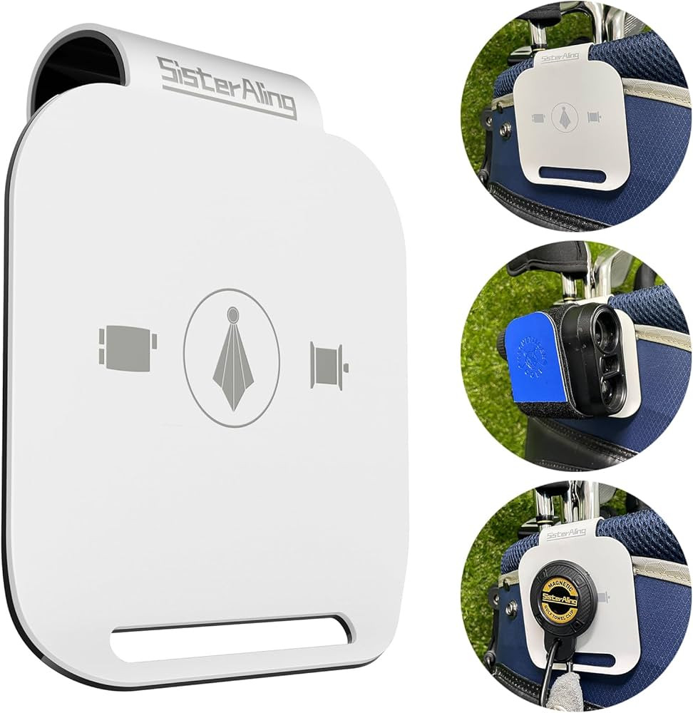Golf Bag Metal Landing Pads for Magnetic Golf Towel,Golf Rangefinder,Golf Flask,Golf Speaker- Qui... | Amazon (US)
