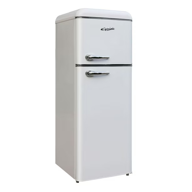 Epic 7.5 cu.ft. White Retro Top Mount Refrigerator - Walmart.ca | Walmart (CA)