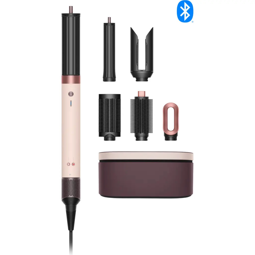 Dyson Airwrap Co-anda2x™ Multi-styler & Dryer Straight+Wavy in Ceramic Pink and Rose Gold in Ceramic Pink/Rose Gold at Nordstrom | Nordstrom