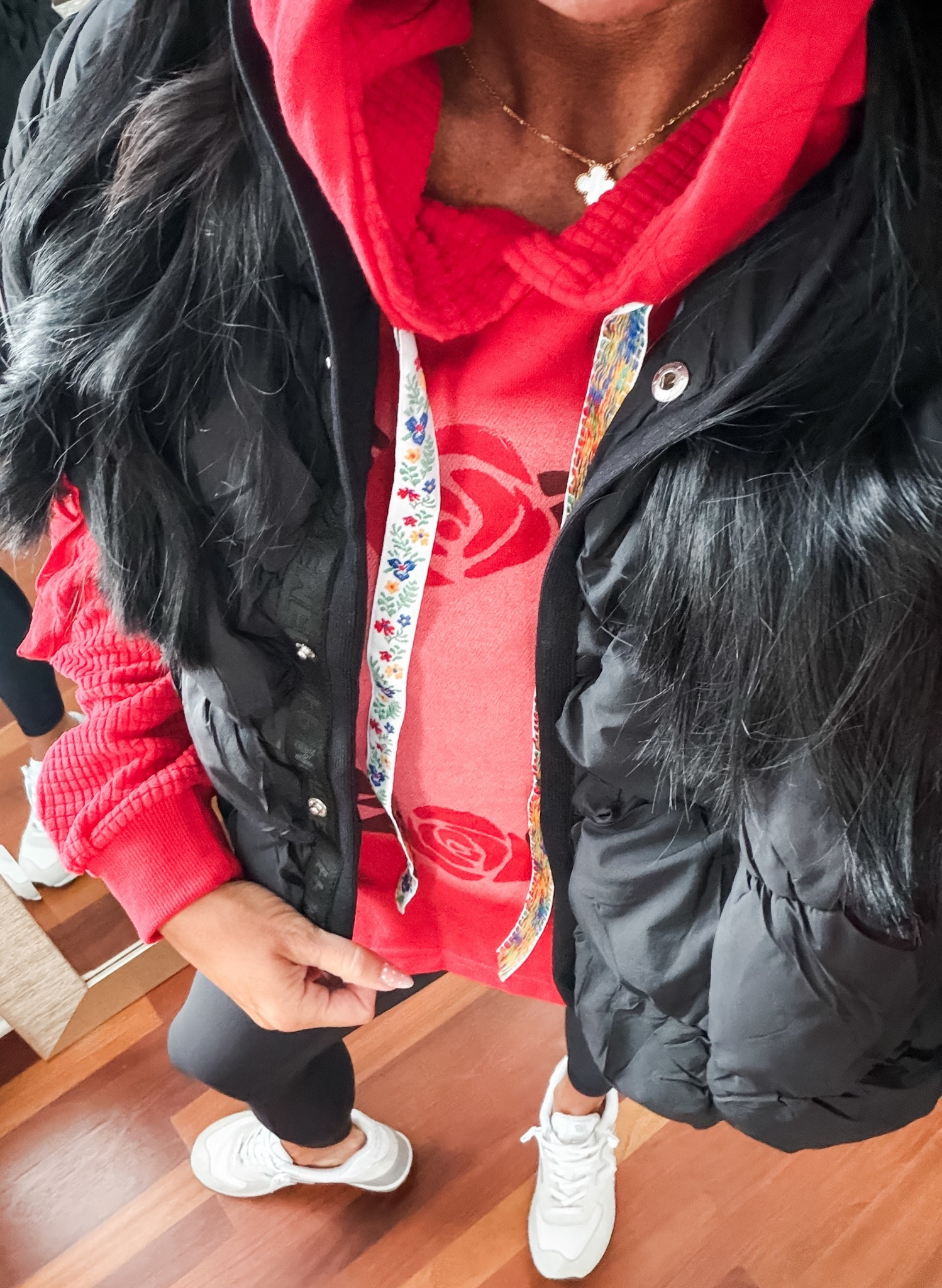 Love this look for less hoodie!
Wearing a small 

#LTKFindsUnder50 #LTKmomlife #LTKSeasonal