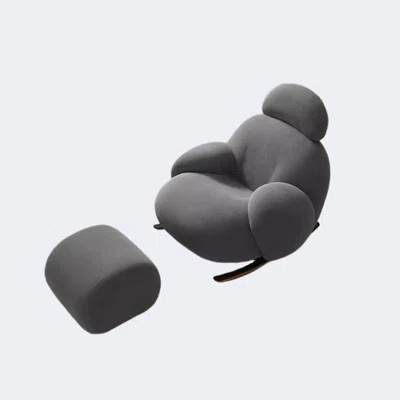 Modern Cream Style Casual Rocking Chair Rocking Chair | Wayfair North America