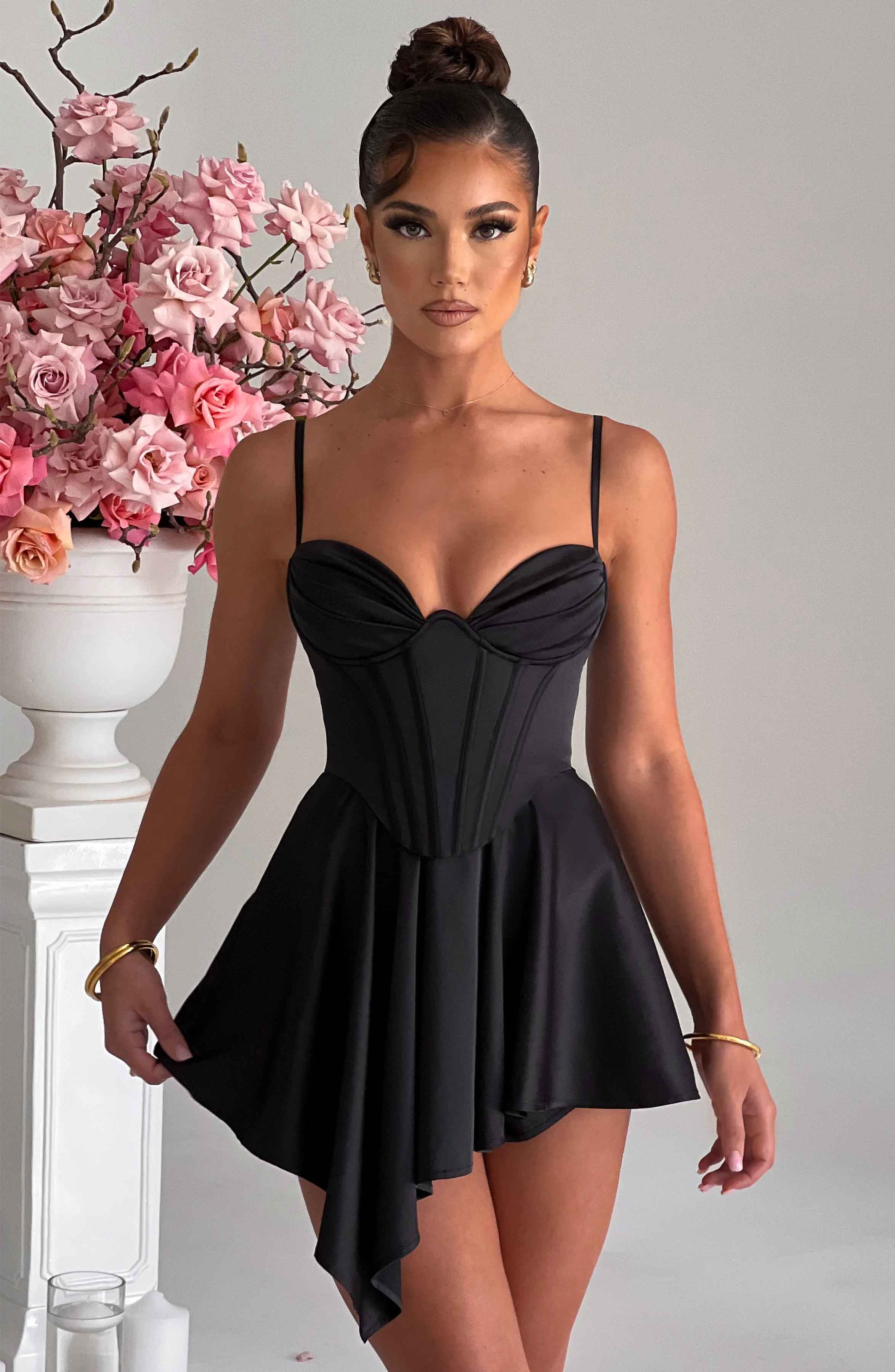 Saffron Playsuit - Black | Babyboo (global)