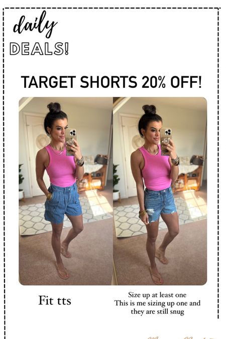 Target shorts on sale this week!! 

#LTKstyletip #LTKsalealert #LTKfindsunder100